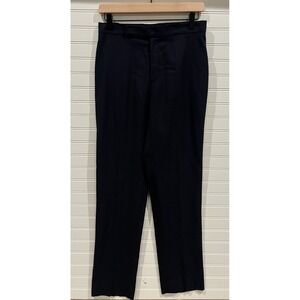 Ralph Lauren Collection Black Wool Blend Dress Pants Purple Label‎ Size 8